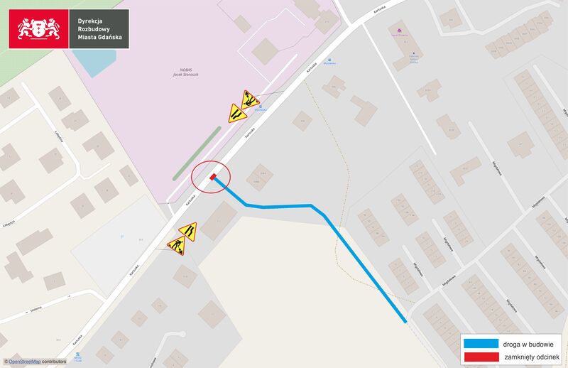 Kartuska Nowa Olchowa MAPA 11.03